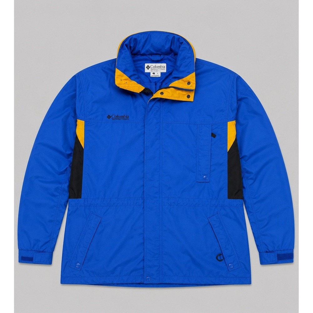Columbia Sportswear Hooded Jacket Men's Size L Windbreaker Coat